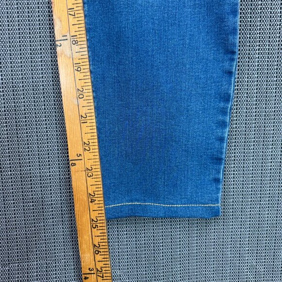 Talbots Womens Simply Flattering 5-Pocket Straight Leg Demin Jeans Size 2P - Picture 6 of 13